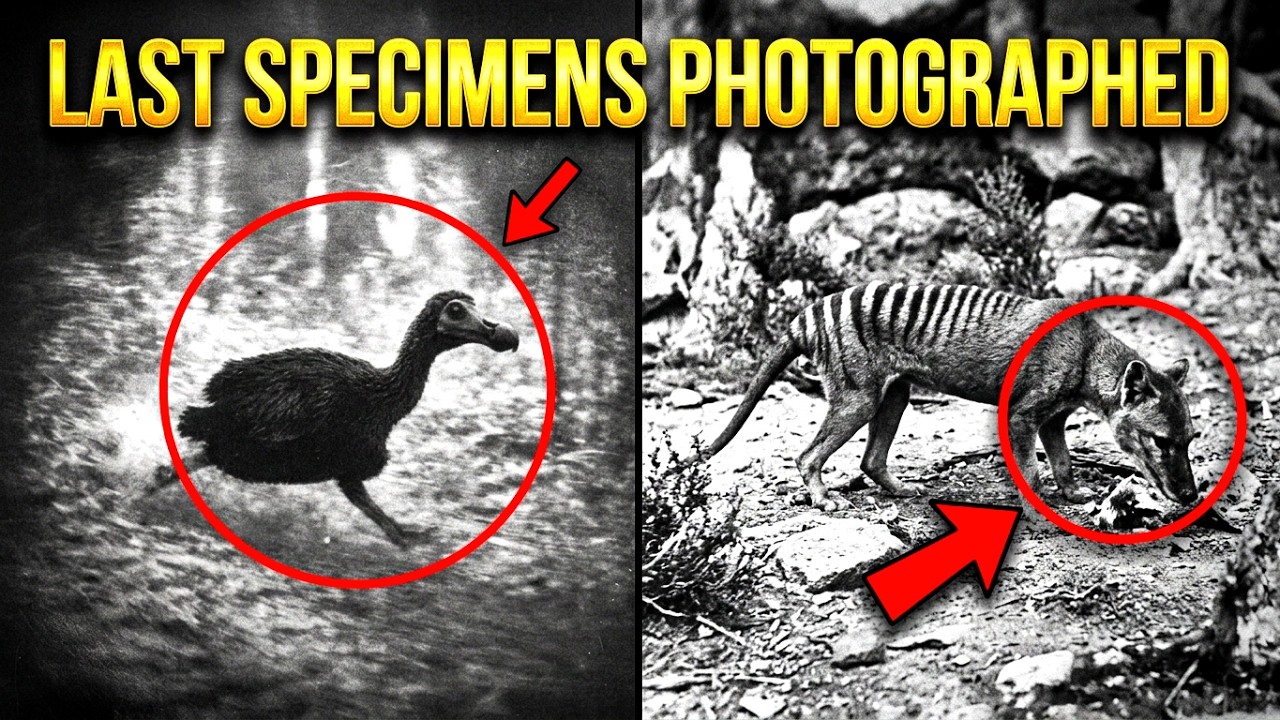 7 Last Photos of EXTINCT Animals From Around the World!