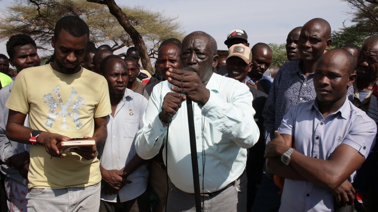 FORMER ISIOLO MCA, VISIBLY ANGRY, LECTURES COMMUNITY LEADERS & URGES GVN GUYO TO CONTINUE DELIVERING