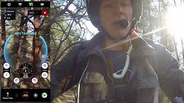 Testing the other modes of the Skydio 2 with the beacon