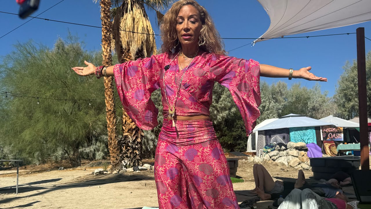 Guided meditation and Soundbath at Desert Campout #healing #recovery # ...
