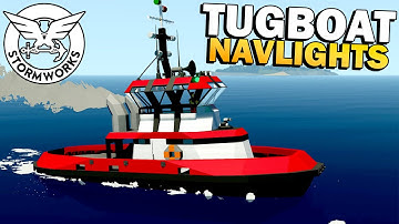 Frantic Colours!  - Tug Boat Build - Stormworks - Part 5