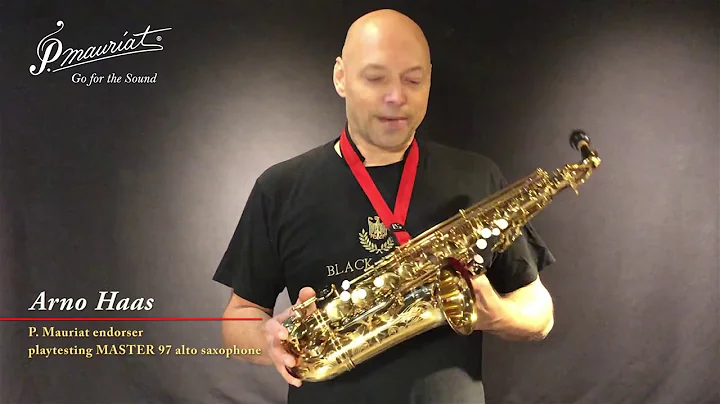 Arno Haas playtesting P. Mauriat Master 97 Alto Saxophone(German)