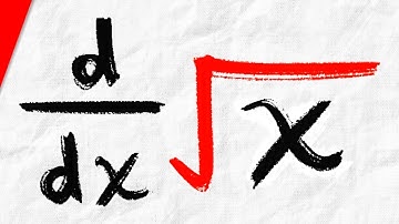 Derivative of sqrt(x) with Power Rule | Calculus 1 Exercises