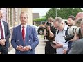 Nigel Farage Joins Reform UK Candidate Robert Kenyon in Makerfield