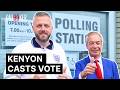 Nigel Farage Joins Reform UK Candidate Robert Kenyon in Makerfield