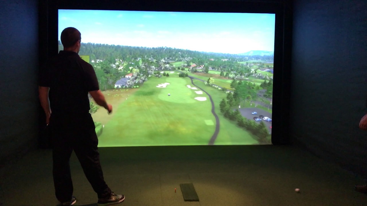 Duquesne Club Golf Simulator, Ryan Kostura, director of Health