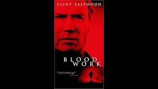 Opening to Blood Work 2002 VHS [Warner Bros.]