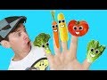 Finger Family Song - Vegetables With Matt | Nursery Rhymes, Children's Song | Learn English Kids