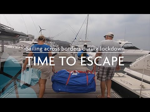 Escaping lockdown on a catamaran - Episode 10