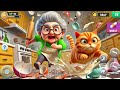 😹 Naughty Cat vs Angry Grandma | Funniest Cat Simulator GameplayCrazy Cat Kitchen Chaos 😂 Grandma 