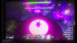 Beating alien attack on easy tower heroes ￼