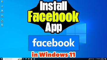 How to Install Facebook App in Windows 10 PC or Laptop - 2024