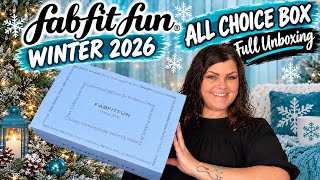 FabFitFun Winter Box / ALL Choice Full Unboxing
