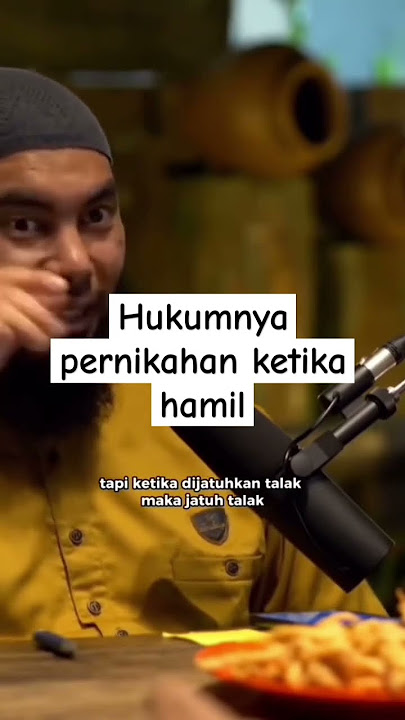 hukum pernikahan ketika hamil