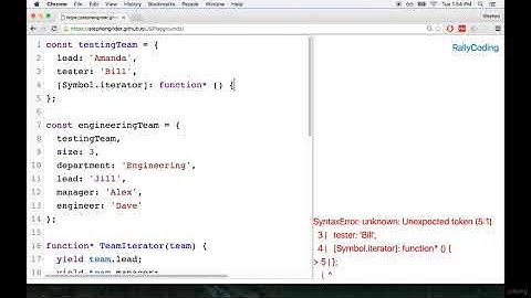 057 Symbol Iterator with Generators