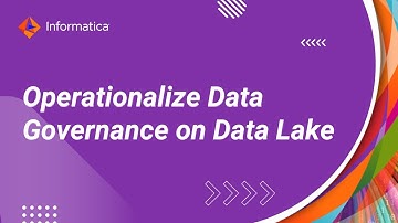Operationalize Data Governance on Data Lake with Axon, EDC, DEQ and DEI