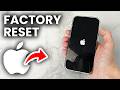 How To Factory Reset iPhone 15 - Hard Reset iPhone 15