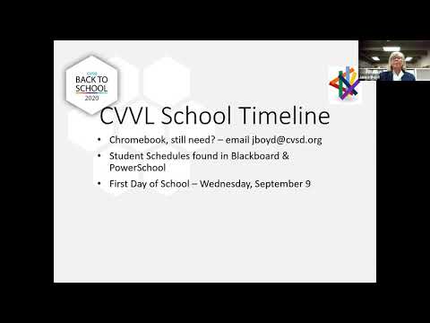 Central Valley Virtual Learning (CVVL) MS Parent Q&A with the Principal