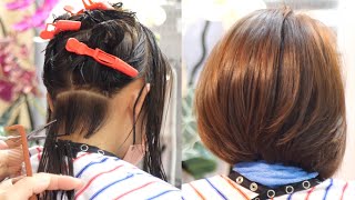 So cute short bob haircut for thin hair ตัดผมบ็อบ บ็อบสั้น ทุย ทุย คนผมบาง