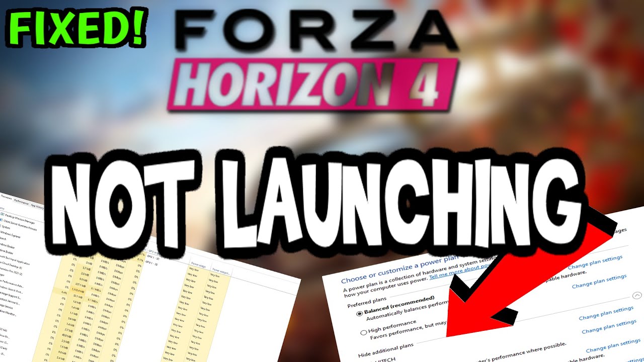 SOLVED] Forza Horizon 4 Won't Launch