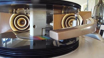 V-M 4 speed automatic record changer playing a stack of 45