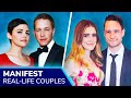 Manifest actors reallife couples  josh dallass famous actress wife matt longs long engagement