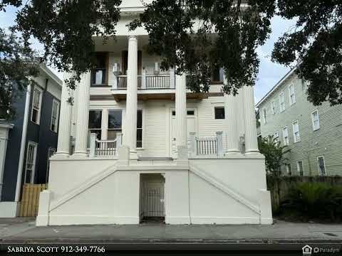 808 Drayton ST, Savannah, GA home video tour