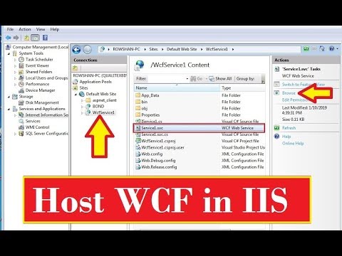 WCFチュートリアルステップバイステップ| IISでWCFサービスを簡単にホストする