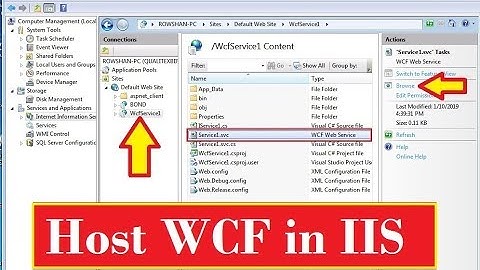 WCF Tutorial Step by Step | Host WCF Service in IIS Easily