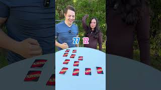 Uno sticky hands number challenge #uno #diygames #boardgames #games #Shorts