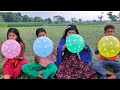 outdoor fun with Flower Balloon and learn colors for kids by I kids episode -388.