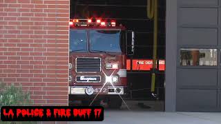 LAFD ENGINE 472 responding
