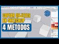 Cómo copiar objetos en SketchUp (fácil y rápido)