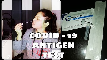 COVID-19 ANTIGEN RAPID TEST | How to use Clungene rapid test kit