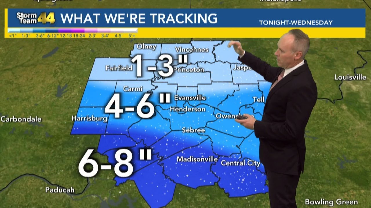 Accumulating snow underway across the Tri-State - YouTube