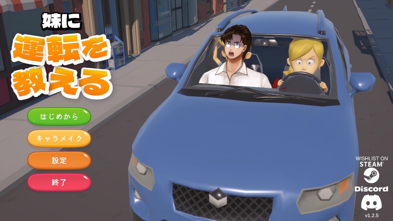 どうしても「お兄ちゃんと呼ばせたかった」【妹に運転を教える】