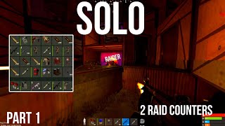 How Solos made a server hate them - 2 Raid counters - Rust console