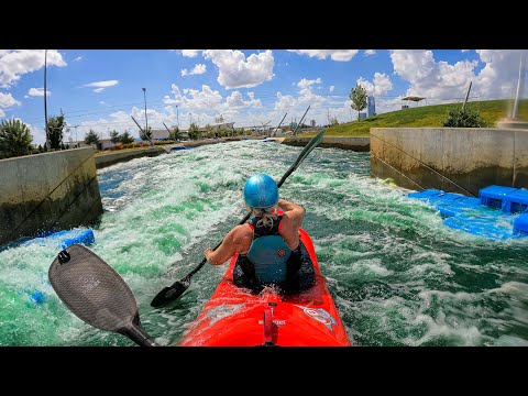 Video: Oklahoma City Whitewater Rafting and Kayak Center