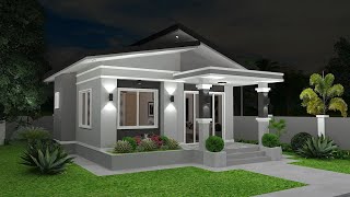 2 BEDROOM | SMALL MODERN HOUSE DESIGN IDEA