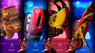 Cars 3 Mater vs Lighting McQueen vs Lighting McQueen Eater vs Spider Lighting McQueen x Coffin Dance