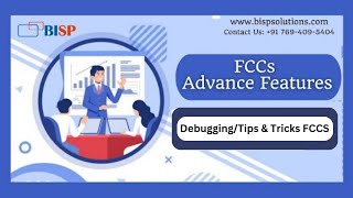 Oracle FCCs New Feature | Debugging Tips & Tricks FCCS | Oracle Financial Consolidation