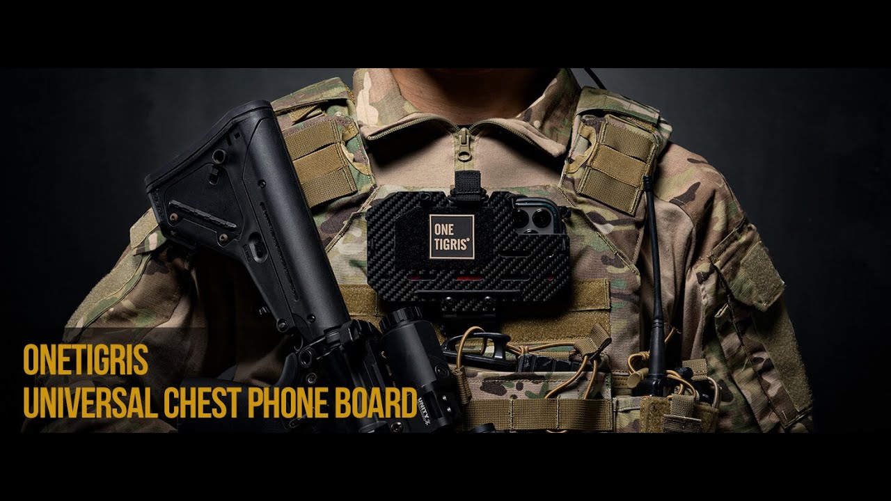 Tactical Vest Phone Holder YouTube