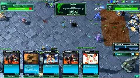 starcraft 2 - the card game - fast game