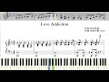 【シャニマス】Love Addiction【ピアノ楽譜】