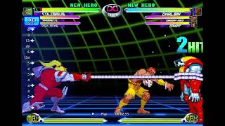 MvC2: Dhalsim/Omega Red Glitched Interaction Explored