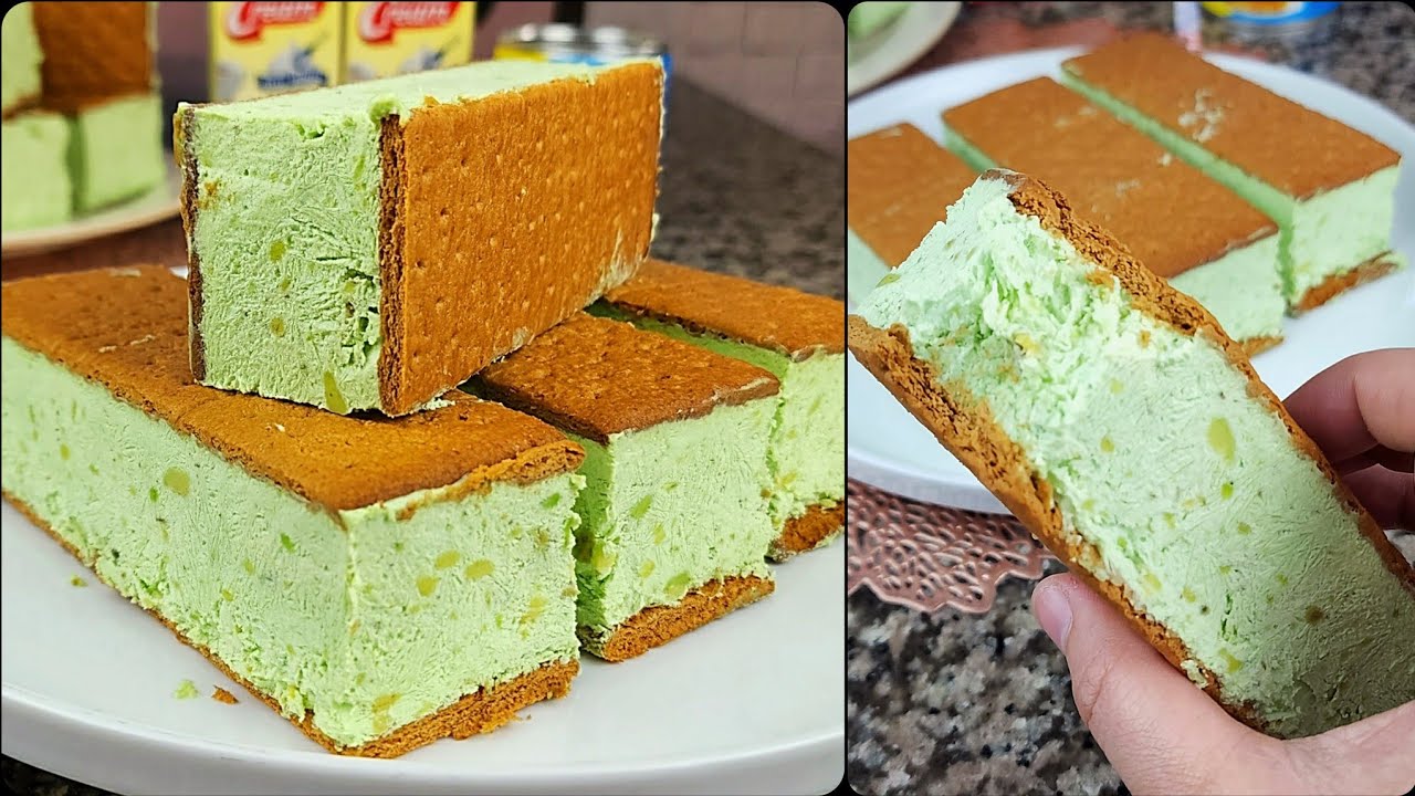 4 Ingredients Ice Cream Sandwich YouTube
