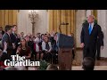 Trump's chaotic post-midterms press conference