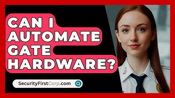 Can I Automate Gate Hardware? - SecurityFirstCorp.com