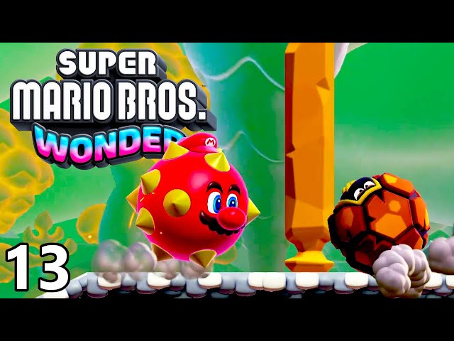 Mario's Bashful Red Ball - Super Mario Bros Wonder Part 13