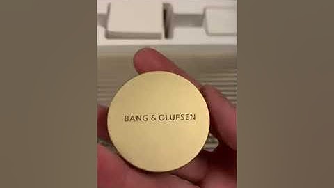 Bang & Olufsen Beosound Level unboxing